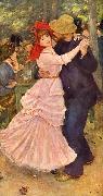 Pierre-Auguste Renoir Dance at Bougival painting